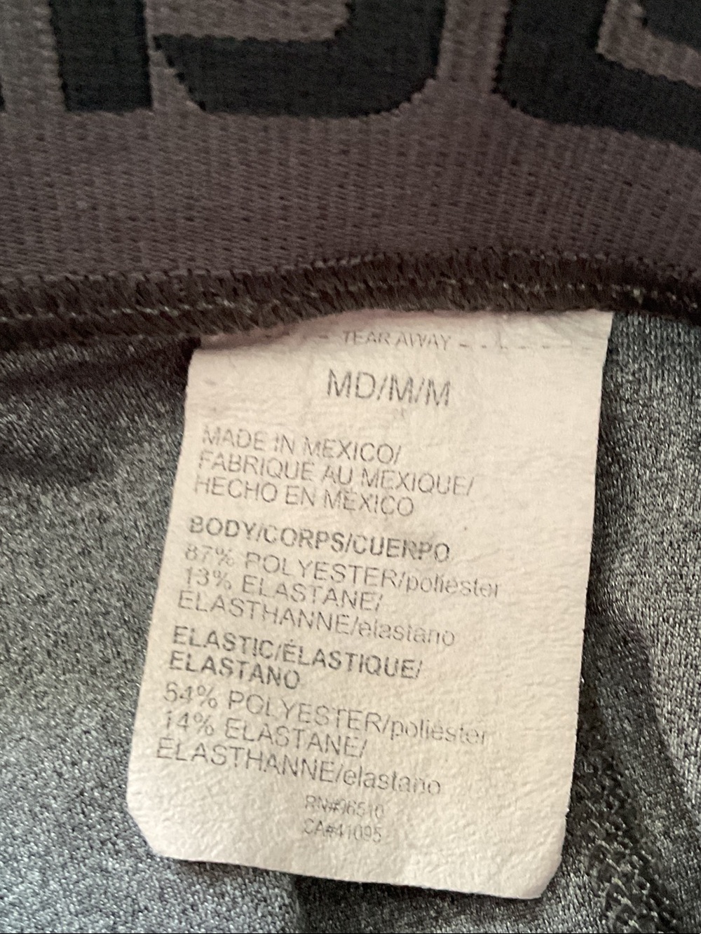 Under Armour Women's Workout Shorts in Gray and Red - Picture 2 of 2